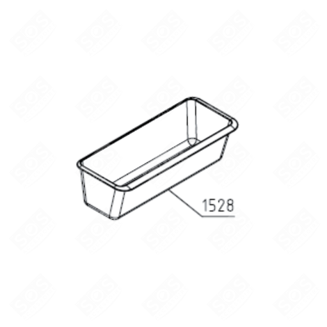 BAC À LÉGUMES (REPÈRE 1528) FRIGO, RÉFRIGÉRATEUR, CONGÉLATEUR - AS0053803