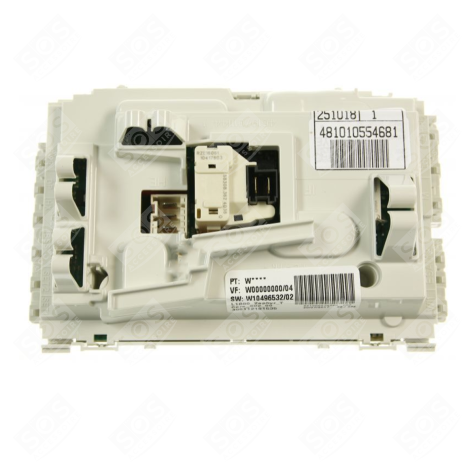 PLATINE DE COMMANDE TINY ECO, PROGRAMMÉE SÈCHE-LINGE - 481010554717