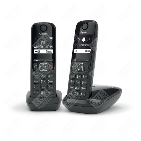 TÉLÉPHONE SF DECT DUO AS690 D'ORIGINE TÉLÉPHONIE, SMARTPHONE - L36852-H2816-N101