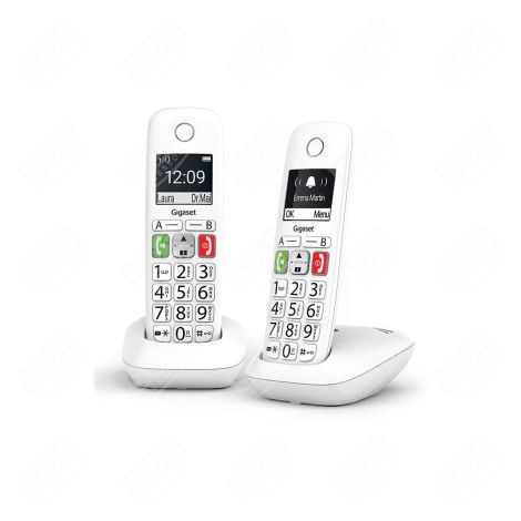 TÉLÉPHONE SF DECT DUO E290 TÉLÉPHONIE, SMARTPHONE - L36852-H2901-N102