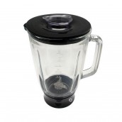 Bol blender / mixeur complet 1,5l verre noir