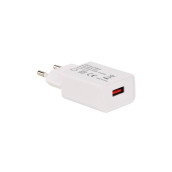 Chargeur USB secteur blanc