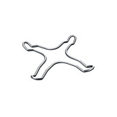 Support de grille réducteur de feu (130MM)