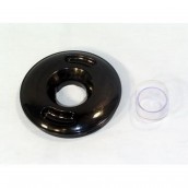 Couvercle noir du bol blender / mixeur