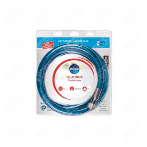 TUYAU DE GAZ NATUREL TOUTINOX (1500MM) FOUR, CUISINIÈRE - 484000000332