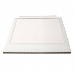 Clayette, étagère en verre