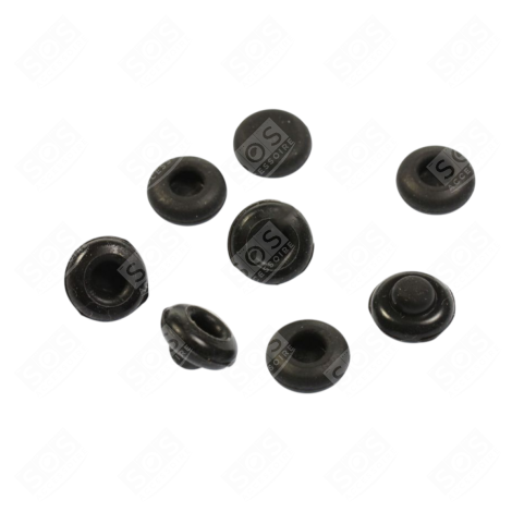 LOT DE 4 PIEDS SUPPORTS DE TASSE EN CAOUTCHOUC DIVERS PETIT MÉNAGER - 481231028036