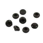 Lot de 4 pieds supports de tasse en caoutchouc