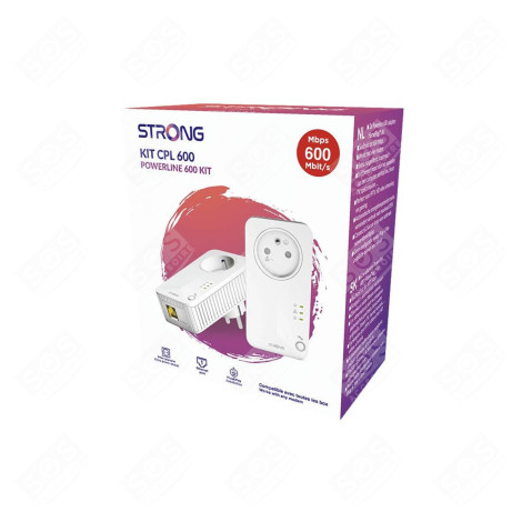 BOITIER CPL DUO FR V2 D'ORIGINE INFORMATIQUE - PL600DUOFRV2
