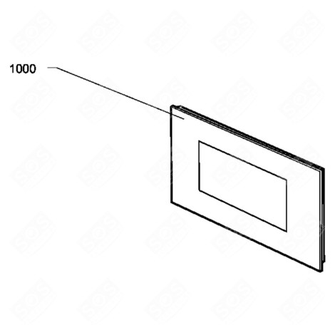 PORTE ASS. INOX FOUR MICRO-ONDES - 480120101517