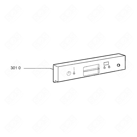 BANDEAU ,ADG 681 WH LAVE-VAISSELLE - 480140101573