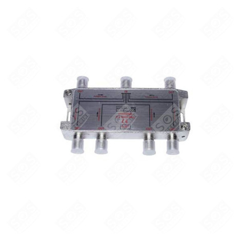 RÉPARTITEUR TV 6 DIRECTIONS TÉLÉVISION - REP6S