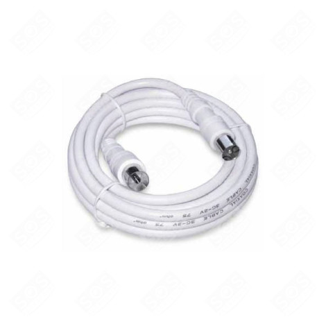 CÂBLE PROLONGATEUR COAX MALE FEMELLE TÉLÉVISION - 474701