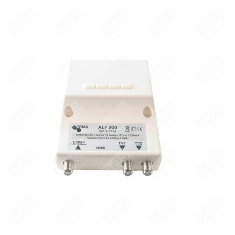 ALIMENTATION 12V/200MA ALF 200 TÉLÉVISION - 312104