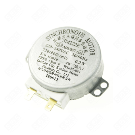 MOTEUR D'ENTRAÎNEMENT DU PLATEAU EN VERRE FOUR MICRO-ONDES - 482000093489