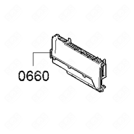 MODULE DE PUISSANCE PROGRAMMÉ (REPÈRE 0660) LAVE-VAISSELLE - 12032855