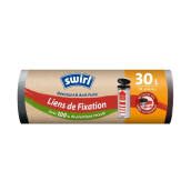 Sacs poubelle avec lien de fixation XL 30L (10)