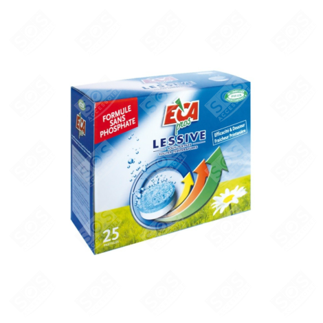 LESSIVE EN TABLETTE 25 DOSES LAVE-LINGE - 3760011520313