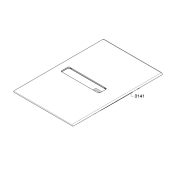 Surface vitrocéramique (repère 0141)