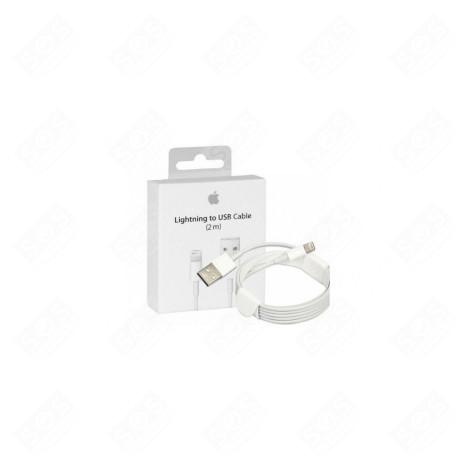 CABLE DE CHARGE IPHONE 2M D'ORIGINE TÉLÉPHONIE, SMARTPHONE - MD819ZM/A