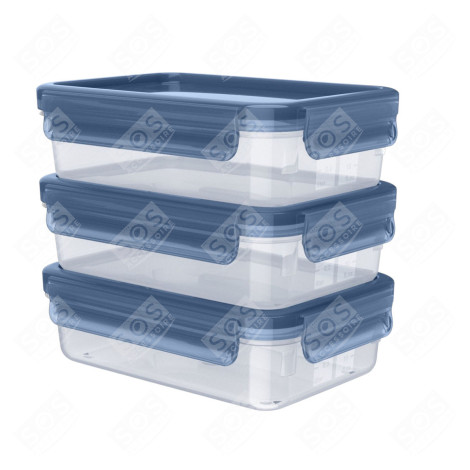 LOT DE 3 BOÎTES ALIMENTAIRES 0.80L USTENSILE DE CUISINE - N1171718, 508557