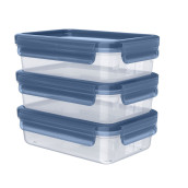 Lot de 3 boîtes alimentaires 0.80L