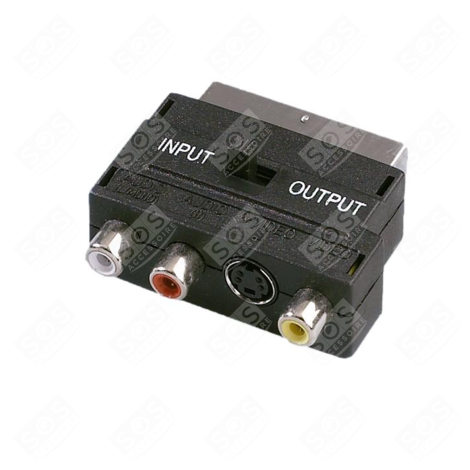 ADAPTATEUR PERITEL M/3RCA + SV D'ORIGINE TÉLÉVISION - 306749