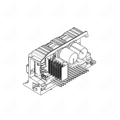 CONVERTISSEUR ELECTRONIQUE ASS D'ORIGINE MACHINE À LAVER, LAVE-LINGE - 140112864420