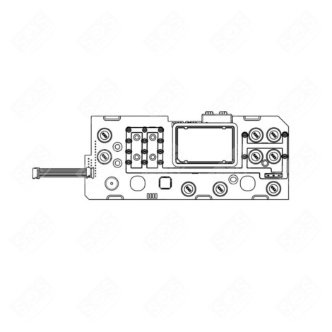 MODULE AFFICHAGE SECHE-LINGE D'ORIGINE SÈCHE-LINGE - 8076952814