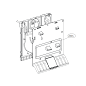 Grille de ventilateur (repère 332A)