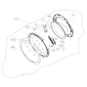 Hublot complet (repère 10) Hublot complet (repère 10)