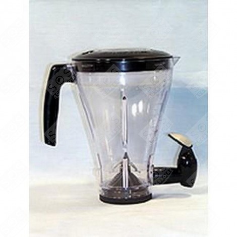 BOL BLENDER / MIXEUR ACRYLIQUE NOIR COMPLET ROBOT MÉNAGER - KW690350