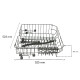 PANIER SUPÉRIEUR 525 X 523 X 175 MM LAVE-VAISSELLE - 1045615, 34422310