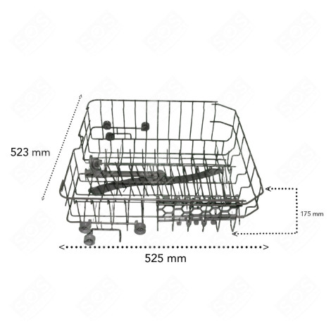 PANIER SUPÉRIEUR 525 X 523 X 175 MM LAVE-VAISSELLE - 1045615, 34422310