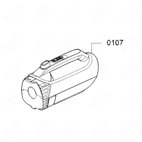 CHASSIS ASPIRATEUR D'ORIGINE ASPIRATEUR - 11046976