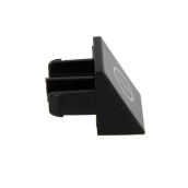 Bouton noir marche arrêt