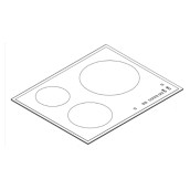 Dessus vitrocéramique