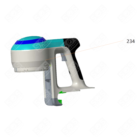MAIN BODY ASM NHM/OKG D'ORIGINE ASPIRATEUR - 48033860