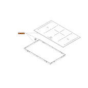 Plaque vitrocéramique (repère 104079)