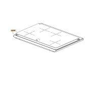 Dessus vitrocéramique (repère 124193)