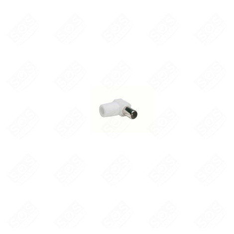 PRISE TV MALE COUDEE 9.5MM D'ORIGINE TÉLÉVISION - 4829