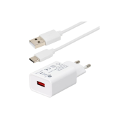 Kit chargeur mural usb-a/c 12w d'origine