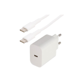 Kit chargeur mural usb-c/c 18w d'origine