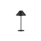Lampe nomade design noire 35cm