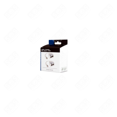 COUPLEUR/DECOUPLEUR RJ45 X2 D'ORIGINE TÉLÉVISION - 302116
