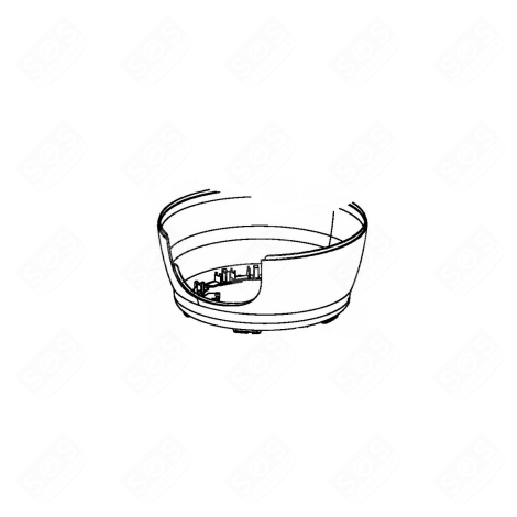 CORPS INFÉRIEUR GRIS CUISEUR VAPEUR - SS-204835, SS204835