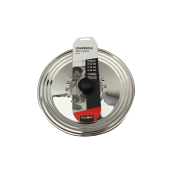 Couvercle en inox 22-24-26 cm