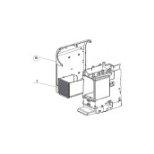 Paroi latérale gauche noire (Repère A)