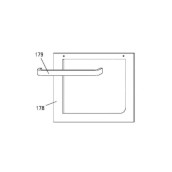 Vitre extérieure (repère 178)