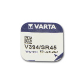 Pile montre argent v394/sr45